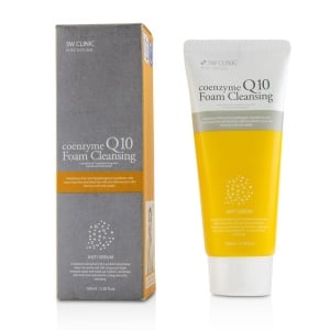 Spuma de curatare Coenzyme Q10 3W Clinic Foam Cleansing, 100ml - Img 1