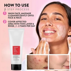 Spuma de curatare cu Acid Salicilic COSRX Daily Gentle Cleanser, 150ml - Img 3