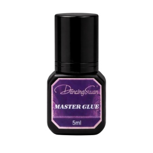 Adeziv extensii gene Profesional DancingSwan Master Glue Uscare Rapidă, Fixare Puternică, 5ml