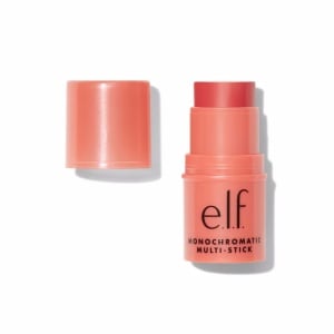 Baton multifunctional pentru ochi, buze si obraji e.l.f Monochromatic Multi-Stick 81344 Glimmering Guava, 5g - Img 1