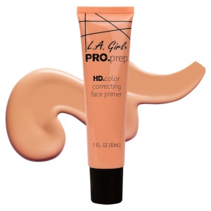 Baza de machiaj corectoare pentru ten L.A Girl HD Face Primer Orange, 30ml - Img 1