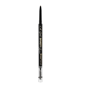 Creion definere sprâncene L.A Girl Shady Slim Brow Pencil GB 359 Blackest Brown, 0.08g - Img 2
