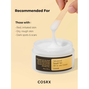 Crema hidratanta cu extract de melc COSRX Advanced Snail 92 All in one Cream, 100g - Img 3