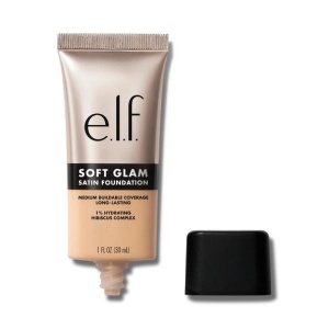 Fond de Ten e.l.f. Soft Glam Satin Foundation – 21 Light Neutral, Acoperire Medie, 30 ml - Img 9