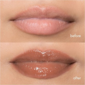 Gloss de buze maro nude cu efect de volum și hidratare L.A. Girl Tinted Lip Plumper GLP580 Nude Mocha, 13 ml - Img 6