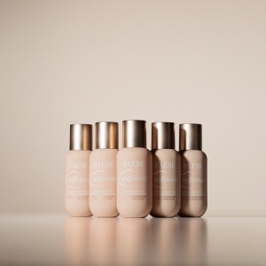 PAESE Puff Cloud Foundation – Fond de ten cu efect natural, finisaj satinat, efect blur, acoperire medie construibilă, SPF 20, 03W Sand Beige, 37 ml - Img 7