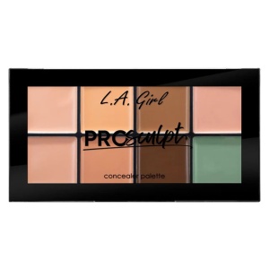 Paleta corectoare L.A. Girl Pro Sculpt Concealer Palette 725 Light, 12g - Img 1