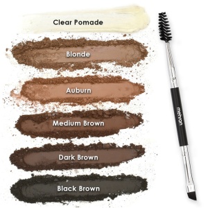 Paleta profesionala pentru sprancene cu pensula Mehron® Pro Brow Palette ,24g - Img 2