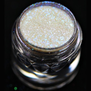 Pigment PK40(translucid cu irizatii albastre) Sparkle/Microglitter pentru machiaj KAJOl Beauty, 1g - Img 3
