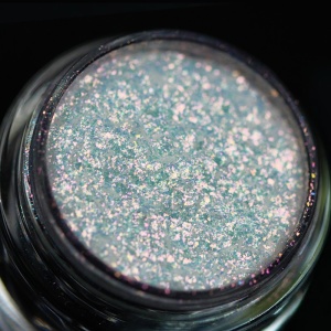 Pigment PK58(translucid duochrome cu irizații rose-aurii) Sparkle/Microglitter pentru machiaj KAJOL Beauty, 1g - Img 1