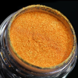 Pigment PK66(orange intens cu irizatii aurii) Monochrome pentru machiaj KAJOL Beauty, 1g - Img 2