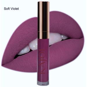 Set 4 rujuri lichide Mauves Lover, ultrarezistente cu finish mat matISTIQUE by KAJOL Beauty, 32ml - Img 4