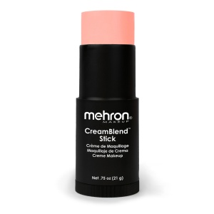 Baton de conturare multifunctional pentru ten/corp Mehron™ CreamBlend Stick Bold Color Pastel Orange , 21g - Img 1