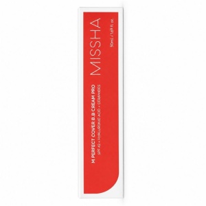 BB Cream MISSHA M Perfect Cover PRO SPF 42 PA+++ – 17 Fair, Ten Deschis, 50 ml - Img 3