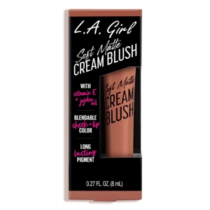 Blush cremos matifiant L.A. Girl Soft Matte Cream Grace, 8ml - Img 4