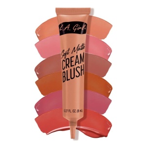 Blush cremos matifiant L.A. Girl Soft Matte Cream Hot Shot, 8ml - Img 2