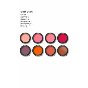 Blush/Fard de obraz cremos Mehron Cheek Cream Shell Pink, 4g - Img 3
