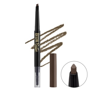 Creion de sprancene L.A. Girl Brow Bestie Triangle Tip Brow Pencil GBP 373 Soft Brown, 0.25g
