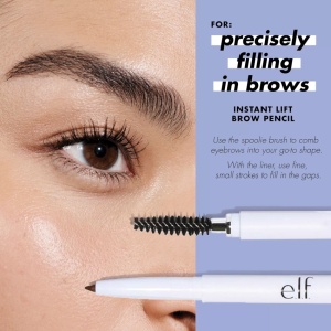 Creion sprancene e.l.f Cosmetics Instant Lift Neutral Brown, 0.18g - Img 4