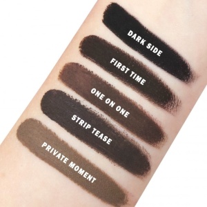 Eyeliner gel pentru sprâncene și ochi RUDE PeepShow Brow&amp;Eyeliner Cream First Time, 3g - Img 2