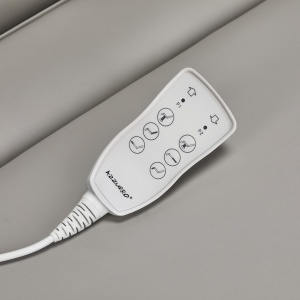 Fotoliu cosmetic electric Azzurro 891, 3 motoare, gri - Img 4