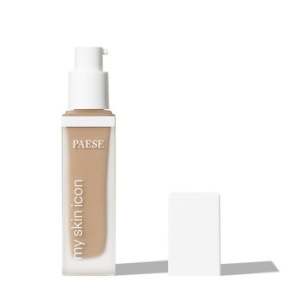 Paese My Skin Icon Fond de Ten Matifiant cu Finish Satinat 12H 2W Warm Beige, 33 ml