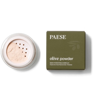 PAESE Olive Powder, Pudră liberă hidratantă, finish satinat, 6 g