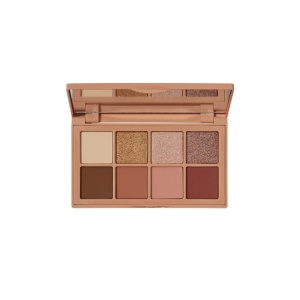 PAESE Warm Crush — Paletă farduri de pleoape, 8 nuanțe nude și bronze, 11g