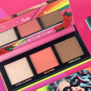 Paleta farduri pentru fata RUDE NoFilter 3D Face Palette Stars, 9.9g - Img 4
