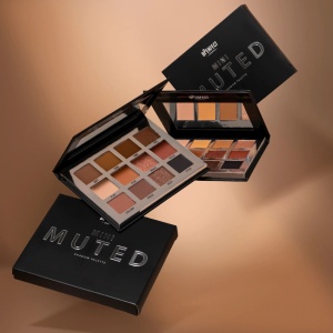 Paleta farduri pentru ochi BPerfect Mini Muted Shadow Palette, 28g - Img 5