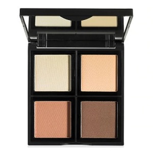 Paleta pentru conturarea fetei e.l.f Cosmetics Powder Contour Palette Light/Medium, 13.6g - Img 1