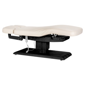Pat cosmetic electric SPA Sillon Relax, crem, bază neagră - Img 3