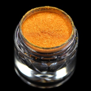 Pigment PK66(orange intens cu irizatii aurii) Monochrome pentru machiaj KAJOL Beauty, 1g - Img 3