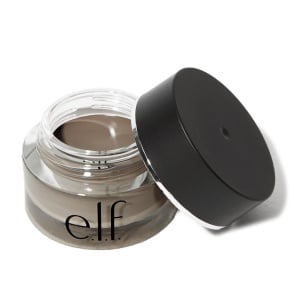 Pomada pentru sprâncene/ Gel eyeliner e.l.f Cosmetics Lock On Liner&Brow Cream Medium Brown, 5.5g - Img 1