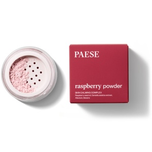 Pudră pulbere matifiantă Paese Raspberry powder, vegană, fără talc,6g
