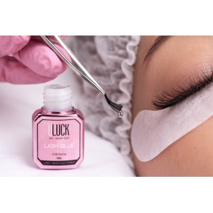 Adeziv gene Uluck Lash Glue 0.5s – Lipici extensii gene profesional uscare rapidă, 5ml - Img 2