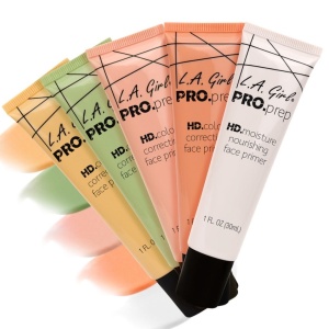 Baza de machiaj corectoare pentru ten L.A Girl HD Face Primer Colorless, 30ml - Img 2