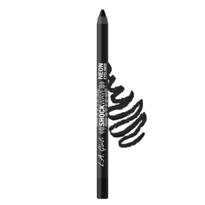 Creion de ochi tip gel L.A. Girl Shockwave Neon Eyeliner 740 Blackout, 1.2g