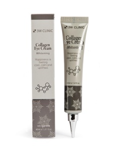 Crema de albire pentru zona ochilor 3W Clinic Collagen Eye Cream Whitening, 40ml