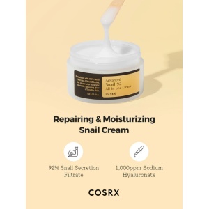 Crema hidratanta cu extract de melc COSRX Advanced Snail 92 All in one Cream, 100g - Img 5