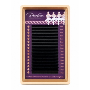 Extensii gene volume DancingSwan C 0.07 mm, Mix 7–14 mm, 16 Rânduri - Img 3