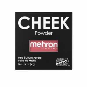 Fard de obraz profesional Mehron Cheek Powder – Blush compact mat, pigmentat, RoseWood, 4g - Img 4