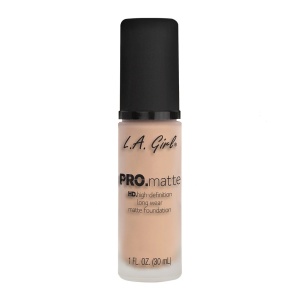 Fond de ten cu putere mare de acoperire și finish mat L.A.Girl PRO Matte Ultra Mat Porcelain, 30ml - Img 2