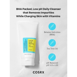 Gel de curatare COSRX cu pH scazut Good Morning, 150 ml - Img 2