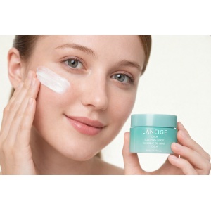 Mască de noapte calmantă cu Centella Asiatica Laneige Cica Sleeping Mask, 8ml - Img 2