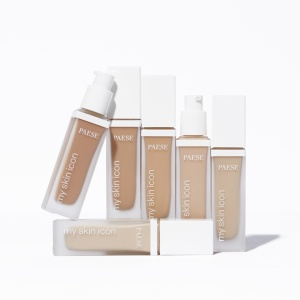 Paese My Skin Icon Fond de Ten Matifiant cu Finish Satinat 12H 0.5N Porcelain, 33 ml - Img 5