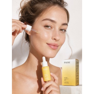 PAESE Serum cu Vitamina C 10% pentru față, Ulei de Îngrijire Iluminator și Anti-Pete, 15 ml - Img 2