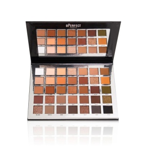 Paleta farduri pentru ochi BPerfect Muted Shadow Palette, 52.5g - Img 1