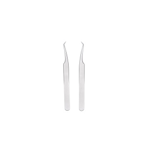 Pensetă profesională pentru extensii gene Dancing Swan A5 – Volum & Mega Volum din oțel inoxidabil - Img 4