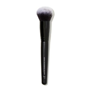 Pensulă pentru fond de ten e.l.f. Buffing Foundation Brush – Aplicare și Estompare